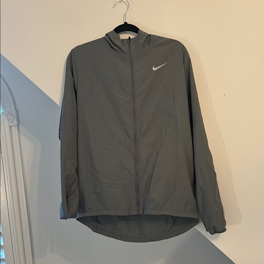 Nike Charcoal Hooded Jacket